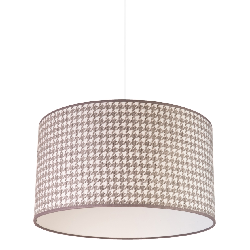 Duolla - Lampadario a sospensione con filo KENT 1xE27/40W/230V diametro 45 cm grigio