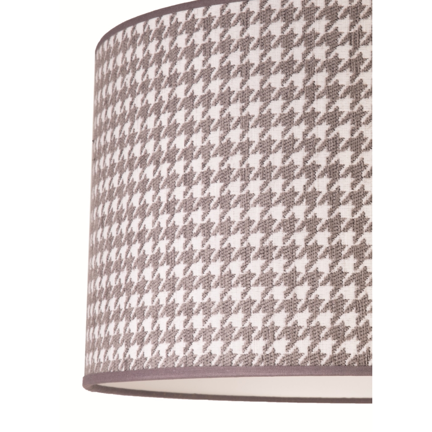 Duolla - Lampadario a sospensione con filo KENT 1xE27/40W/230V diametro 45 cm grigio
