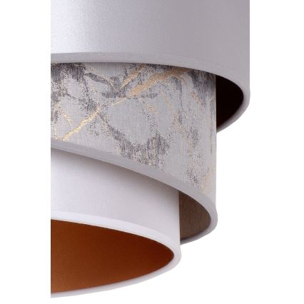 Duolla - Lampadario a sospensione con filo KOBO 1xE27/15W/230V diametro 45 cm argento/oro