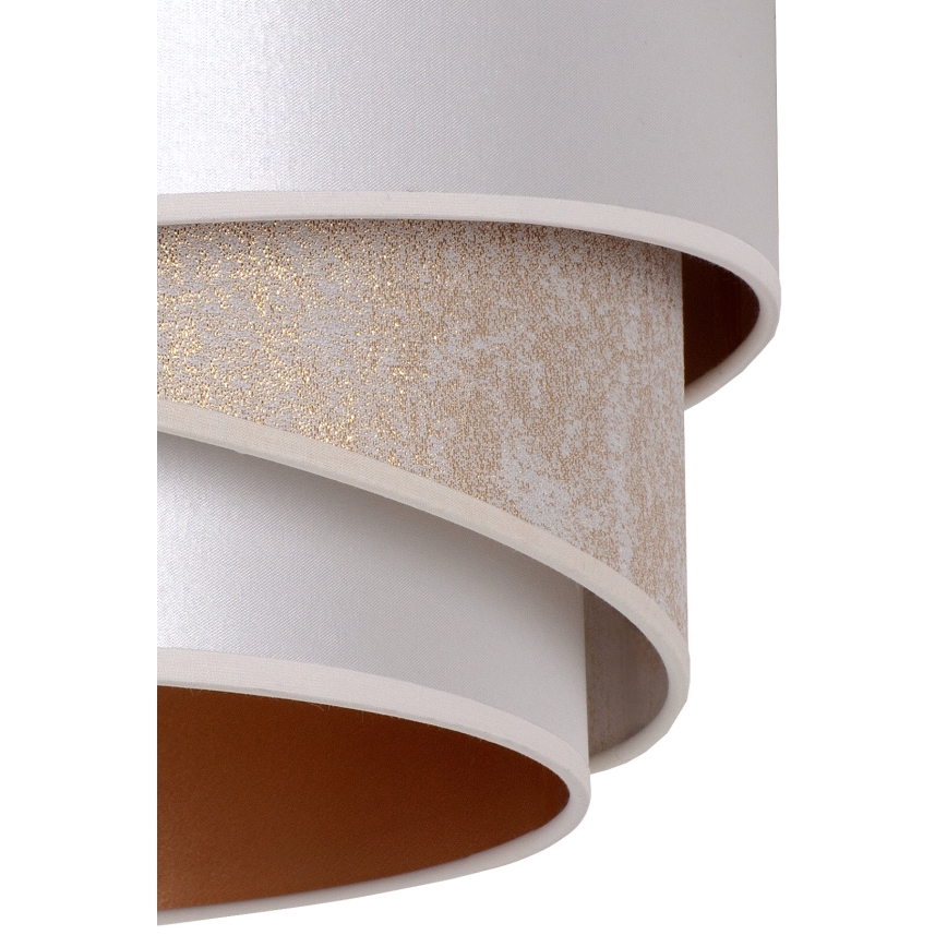 Duolla - Lampadario a sospensione con filo KOBO 1xE27/15W/230V diametro 45 cm argento/oro
