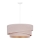 Duolla - Lampadario a sospensione con filo KOBO 1xE27/15W/230V diametro 45 cm color crema/oro