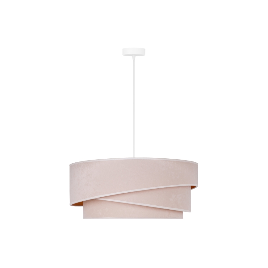 Duolla - Lampadario a sospensione con filo KOBO 1xE27/15W/230V diametro 45 cm color crema/oro