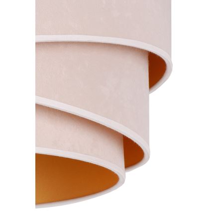 Duolla - Lampadario a sospensione con filo KOBO 1xE27/15W/230V diametro 45 cm color crema/oro