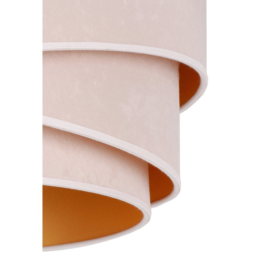 Duolla - Lampadario a sospensione con filo KOBO 1xE27/15W/230V diametro 45 cm color crema/oro