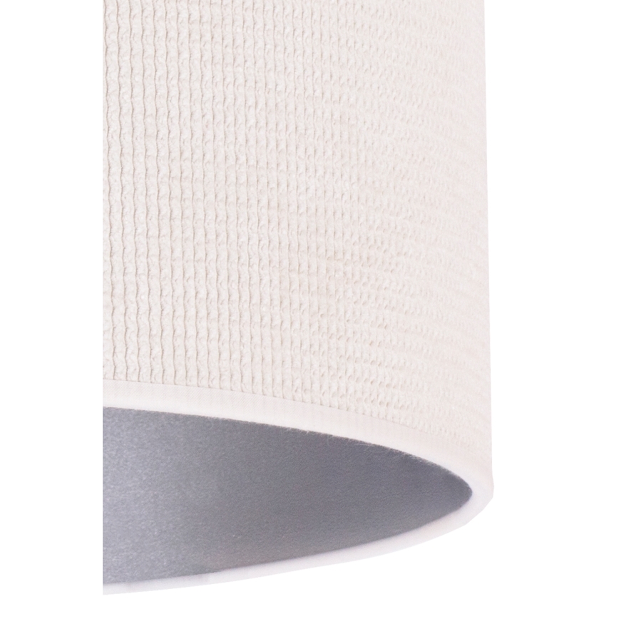 Duolla - Lampadario a sospensione con filo LYON 1xE27/15W/230V diametro 40 cm color crema