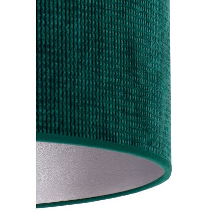 Duolla - Lampadario a sospensione con filo LYON 1xE27/15W/230V diametro 40 cm verde
