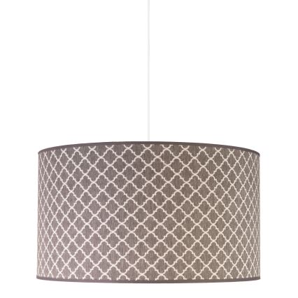 Duolla - Lampadario a sospensione con filo MAROKO 1xE27/40W/230V diametro 45 cm grigio