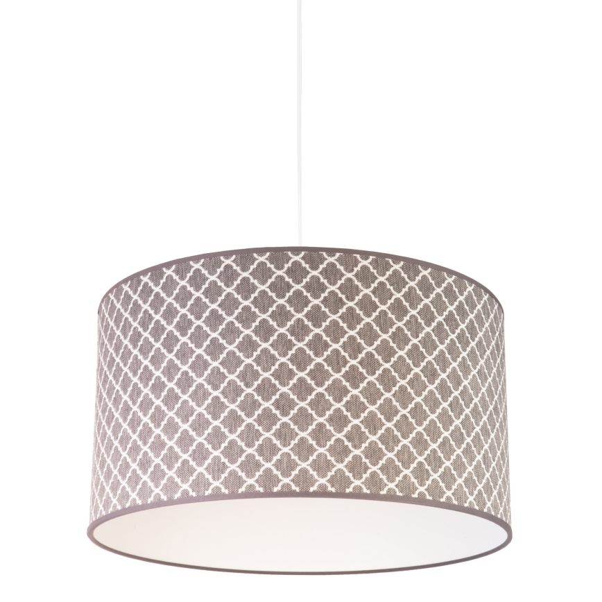 Duolla - Lampadario a sospensione con filo MAROKO 1xE27/40W/230V diametro 45 cm grigio