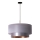 Duolla - Lampadario a sospensione con filo NANTES 1xE27/15W/230V diametro 45 cm argento/rame