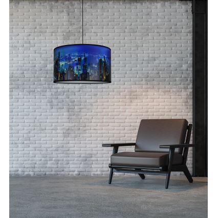 Duolla - Lampadario a sospensione con filo NEW YORK 1xE27/15W/230V diametro 35 cm