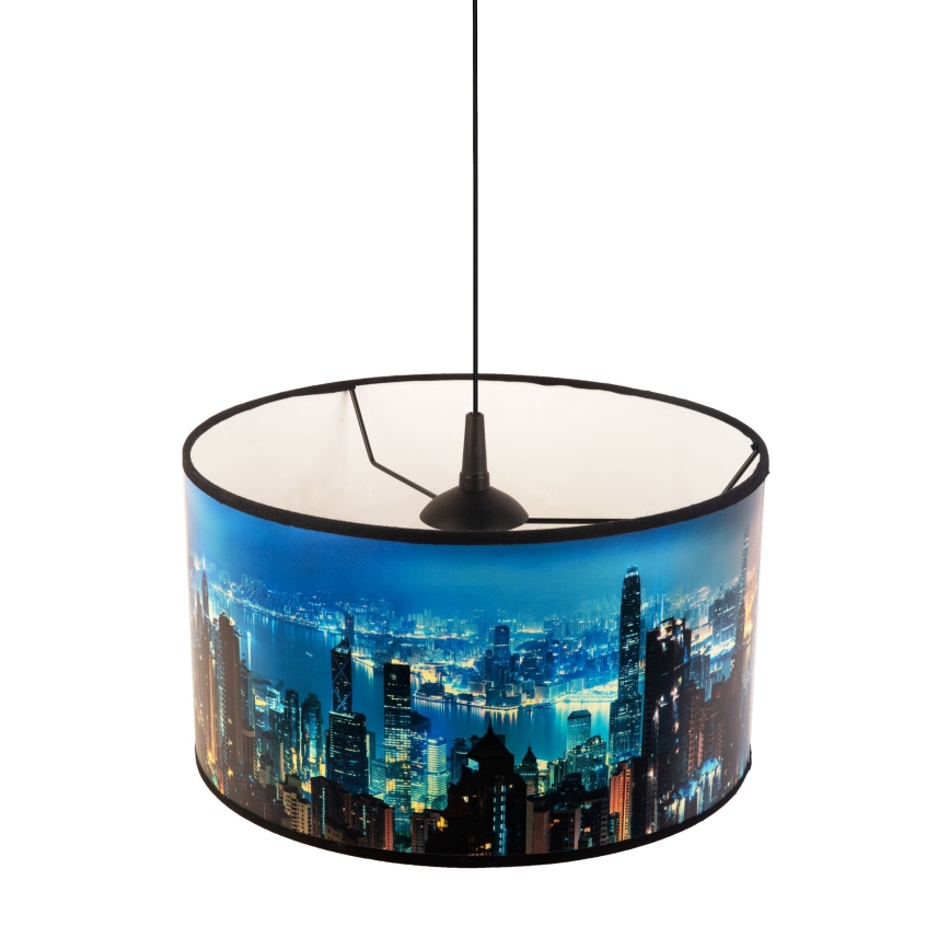 Duolla - Lampadario a sospensione con filo NEW YORK 1xE27/15W/230V diametro 35 cm