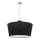 Duolla - Lampadario a sospensione con filo OPERA 3xE14/40W/230V diametro 55 cm nero