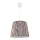 Duolla - Lampadario a sospensione con filo POP 1xE27/40W/230V lana diametro 38 cm marrone