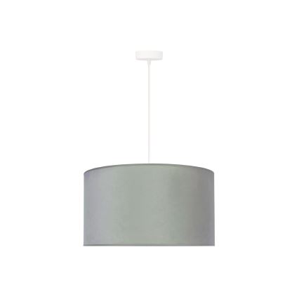 Duolla - Lampadario a sospensione con filo ROLLER 1xE27/15W/230V chiaro diametro 40 cm verde/oro