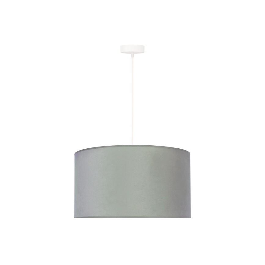 Duolla - Lampadario a sospensione con filo ROLLER 1xE27/15W/230V chiaro diametro 40 cm verde/oro