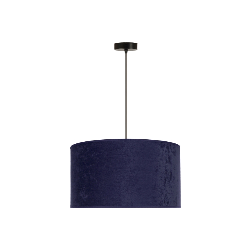 Duolla - Lampadario a sospensione con filo ROLLER 1xE27/15W/230V diametro 40 cm blu/oro