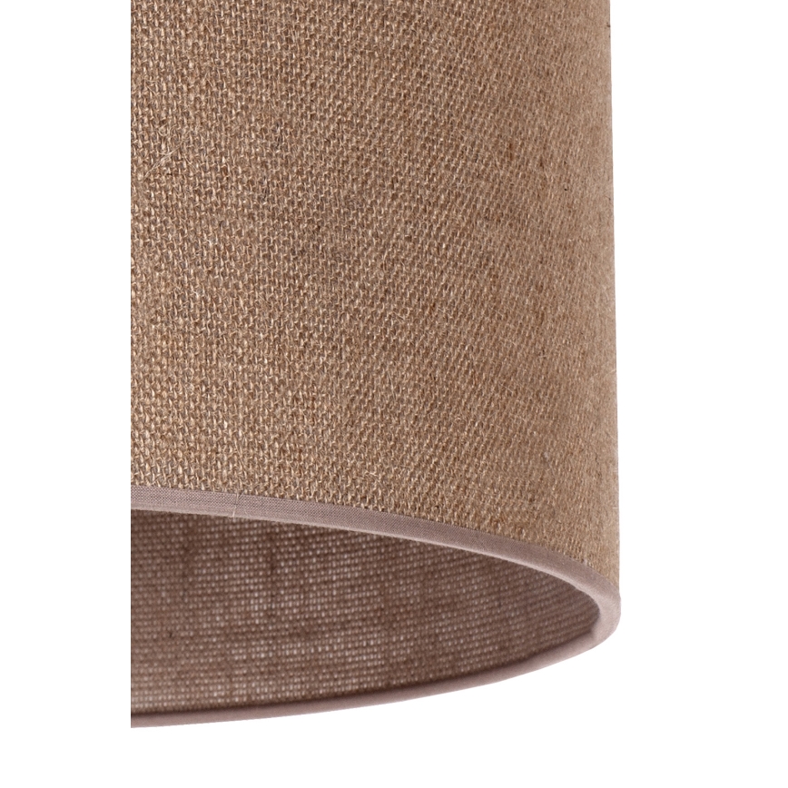 Duolla - Lampadario a sospensione con filo ROLLER 1xE27/15W/230V diametro 40 cm marrone