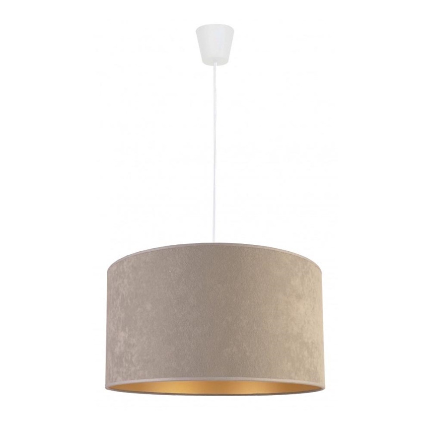 Duolla - Lampadario a sospensione con filo ROLLER 1xE27/40W/230V diametro 40 cm grigio