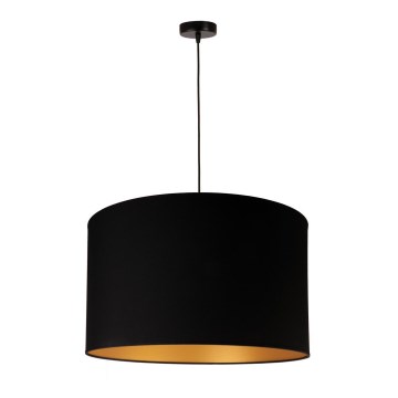 Duolla - Lampadario a sospensione con filo ROLLER 1xE27/40W/230V diametro 45 cm nero