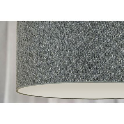 Duolla - Lampadario a sospensione con filo ROLLER ECO RECYCLING 1xE27/15W/230V diametro 45 cm verde