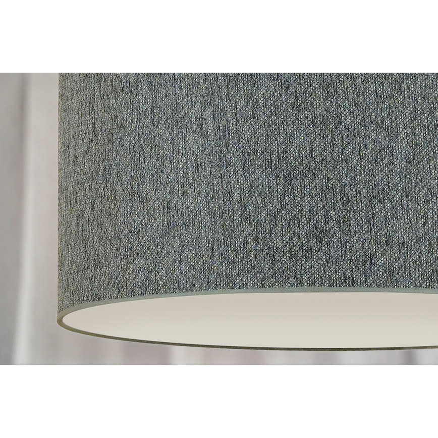 Duolla - Lampadario a sospensione con filo ROLLER ECO RECYCLING 1xE27/15W/230V diametro 45 cm verde
