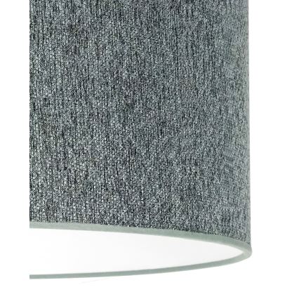 Duolla - Lampadario a sospensione con filo ROLLER ECO RECYCLING 1xE27/15W/230V diametro 45 cm verde