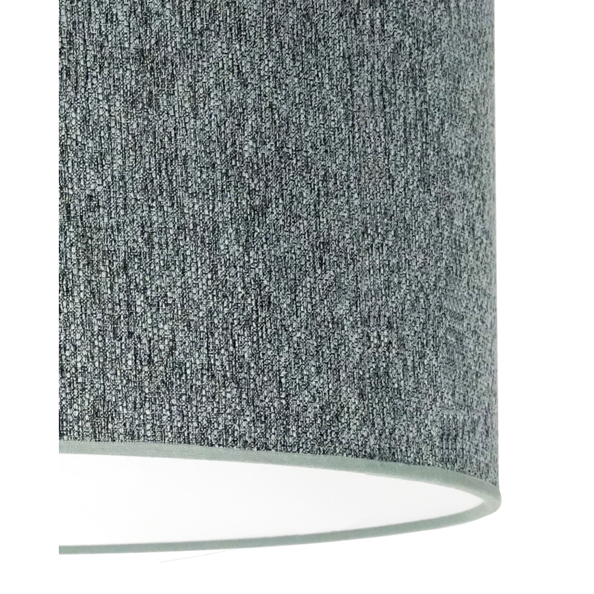 Duolla - Lampadario a sospensione con filo ROLLER ECO RECYCLING 1xE27/15W/230V diametro 45 cm verde