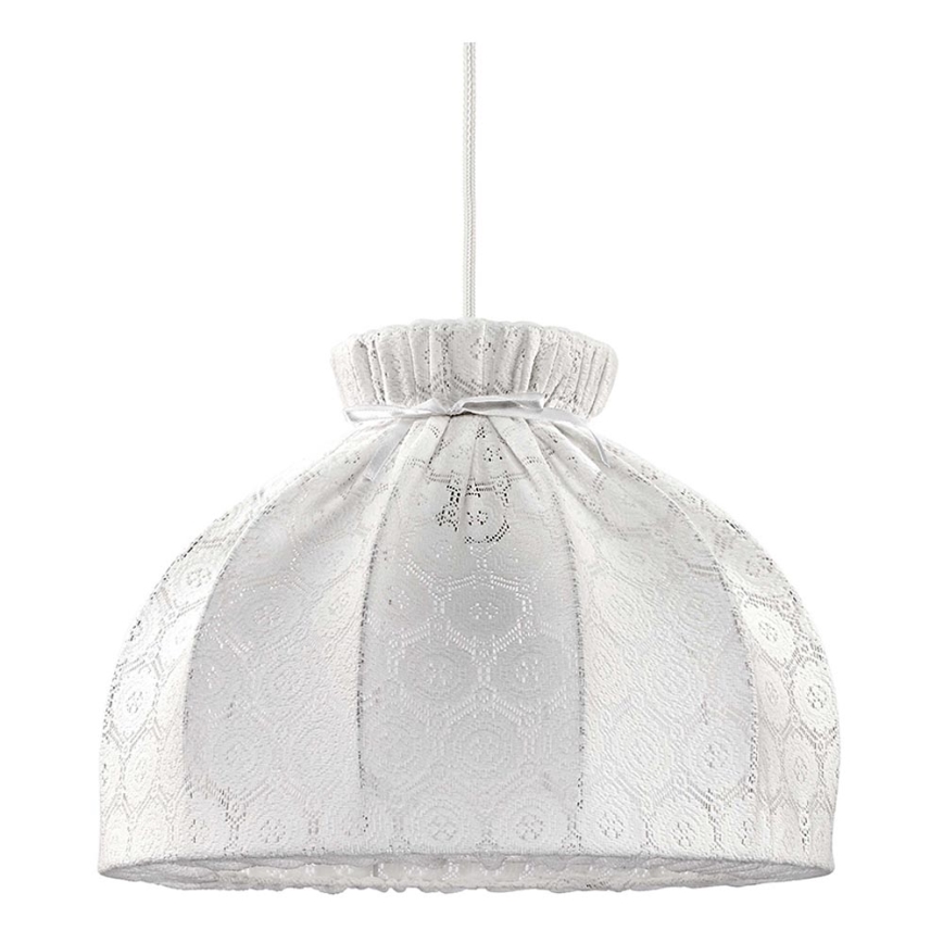 Duolla - Lampadario a sospensione con filo SYMPHONY 1xE27/40W/230V diametro 38 cm bianco
