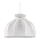 Duolla - Lampadario a sospensione con filo SYMPHONY 1xE27/40W/230V diametro 38 cm bianco