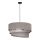 Duolla - Lampadario a sospensione con filo TRIO 1xE27/40W/230V diametro 45 cm grigio