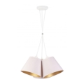 Duolla - Lampadario a sospensione con filo TWIGGY 3xE27/40W/230V diametro 60 cm bianco