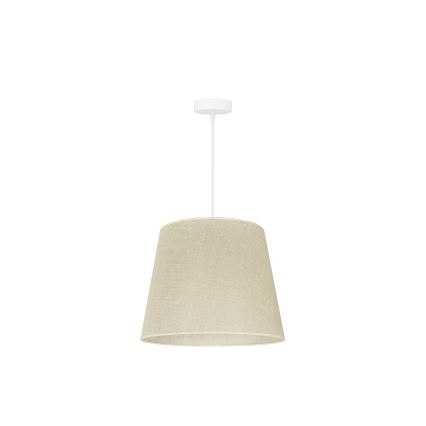 Duolla - Lampadario a sospensione con filo YUTE 1xE27/15W/230V diametro 38 cm grigio
