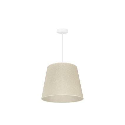 Duolla - Lampadario a sospensione con filo YUTE 1xE27/15W/230V diametro 38 cm grigio