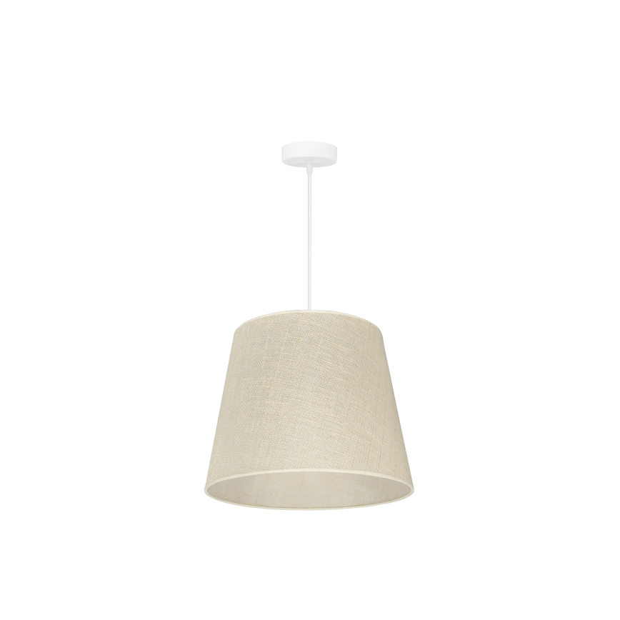 Duolla - Lampadario a sospensione con filo YUTE 1xE27/15W/230V diametro 38 cm grigio