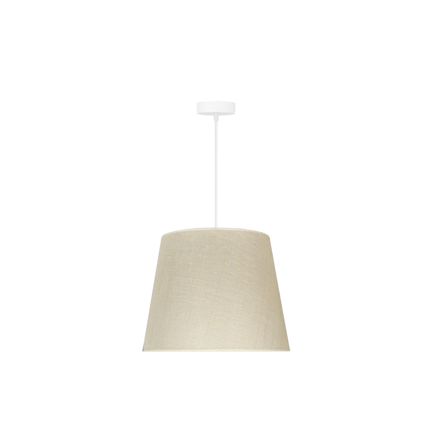 Duolla - Lampadario a sospensione con filo YUTE 1xE27/15W/230V diametro 38 cm grigio