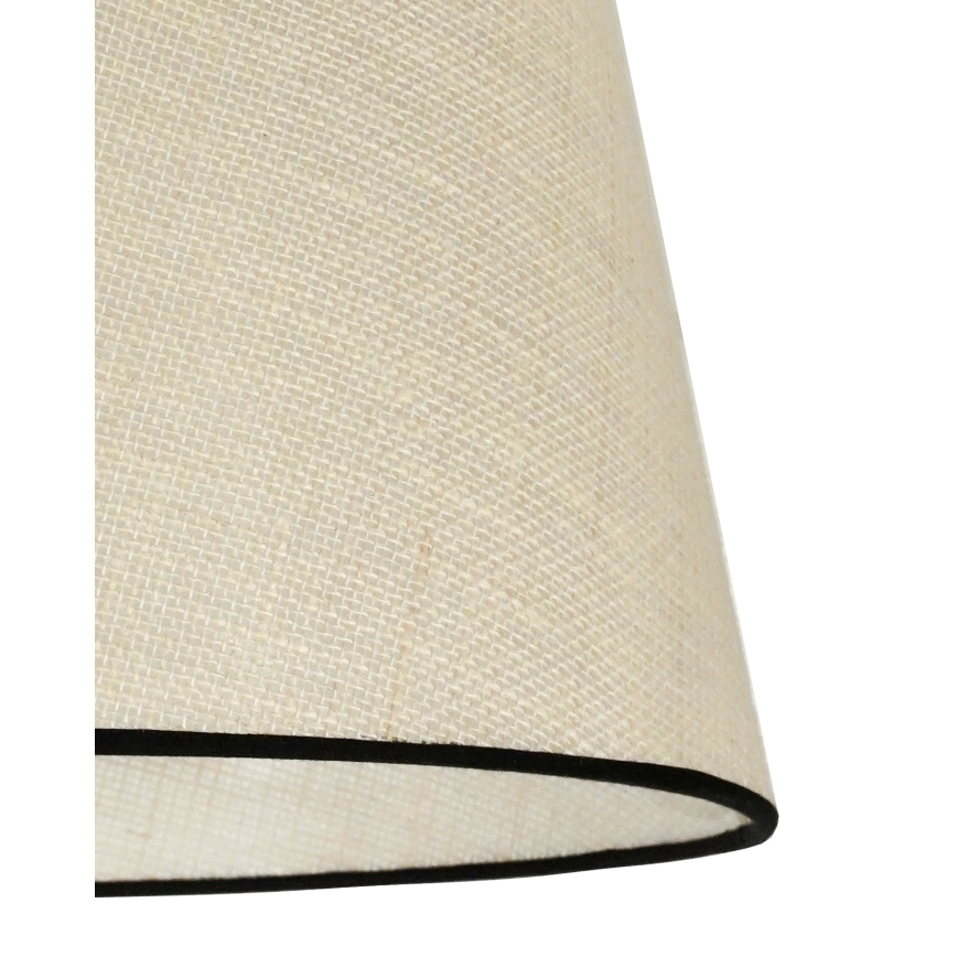 Duolla - Lampadario a sospensione con filo YUTE 1xE27/15W/230V diametro 38 cm grigio/nero