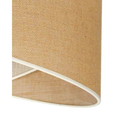 Duolla - Lampadario a sospensione con filo YUTE CELLO 1xE27/15W/230V diametro 45 cm marrone/grigio
