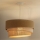 Duolla - Lampadario a sospensione con filo YUTE TRIO 1xE27/15W/230V diametro 45 cm marrone/grigio/beige