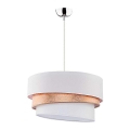 Duolla - Lampadario a sospensione TRIO 1xE27/40W/230V diam. 45 cm oro/bianco