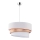 Duolla - Lampadario a sospensione TRIO 1xE27/40W/230V diam. 45 cm oro/bianco