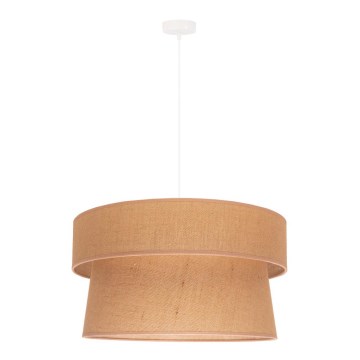 Duolla - Lampadario su filo ETNIC 1xE27/40W/230V beige