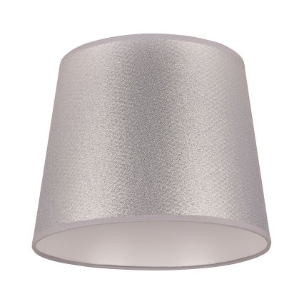 Duolla - Paralume per lampada da tavolo CLASSIC M E27 diametro 24 cm argento