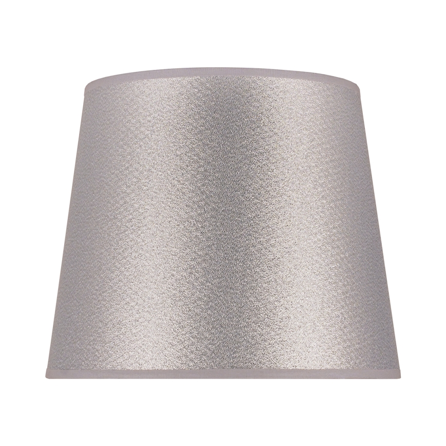 Duolla - Paralume per lampada da tavolo CLASSIC M E27 diametro 24 cm argento
