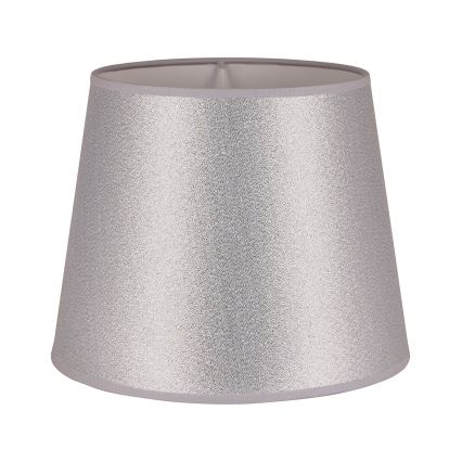 Duolla - Paralume per lampada da tavolo CLASSIC M E27 diametro 24 cm argento