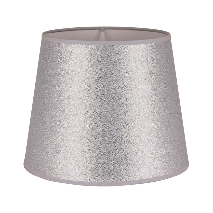 Duolla - Paralume per lampada da tavolo CLASSIC M E27 diametro 24 cm argento