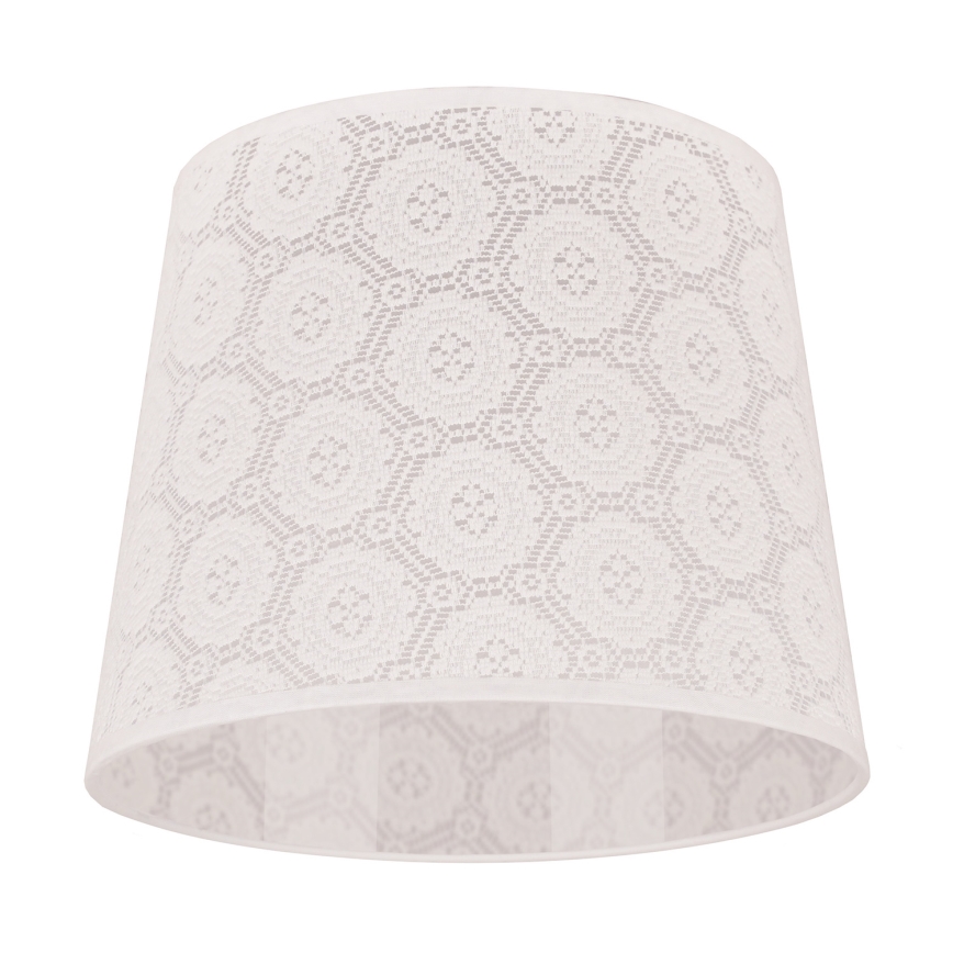 Duolla - Paralume per lampada da tavolo CLASSIC M E27 diametro 24 cm bianco