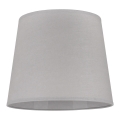 Duolla - Paralume per lampada da tavolo CLASSIC M E27 diametro 24 cm grigio