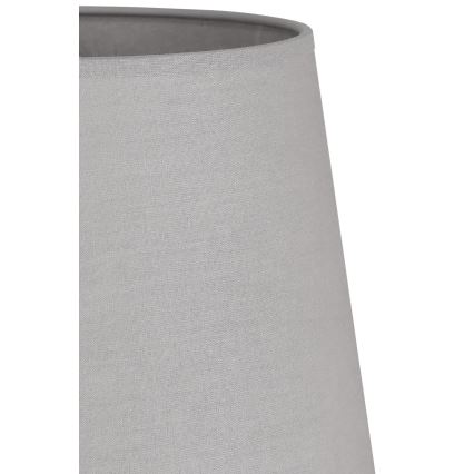 Duolla - Paralume per lampada da tavolo CLASSIC M E27 diametro 24 cm grigio