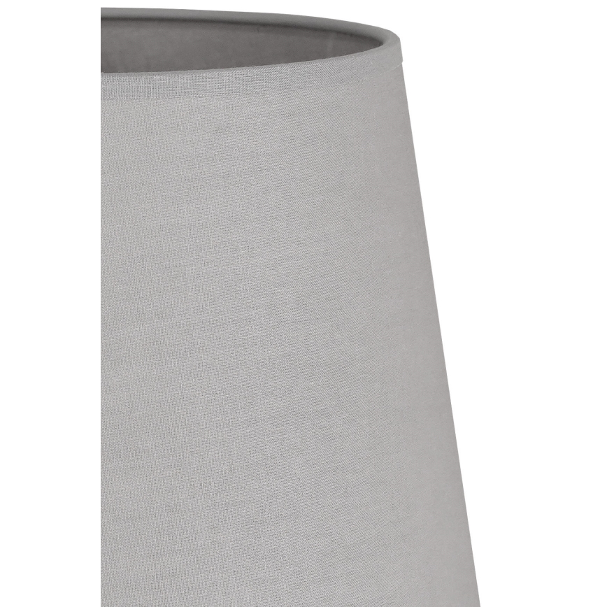 Duolla - Paralume per lampada da tavolo CLASSIC M E27 diametro 24 cm grigio