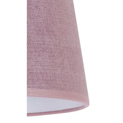 Duolla - Paralume per lampada da tavolo CLASSIC M E27 diametro 24 cm rosa